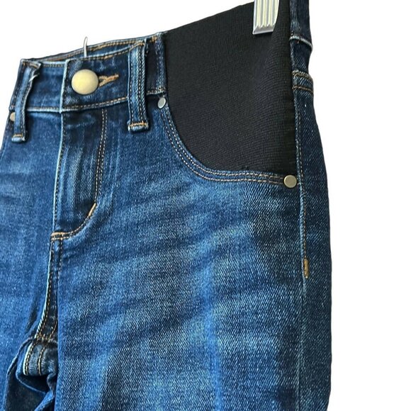 Nom Maternity Chelsea Under Belly Skinny Jeans - Blue - Picture 3 of 7